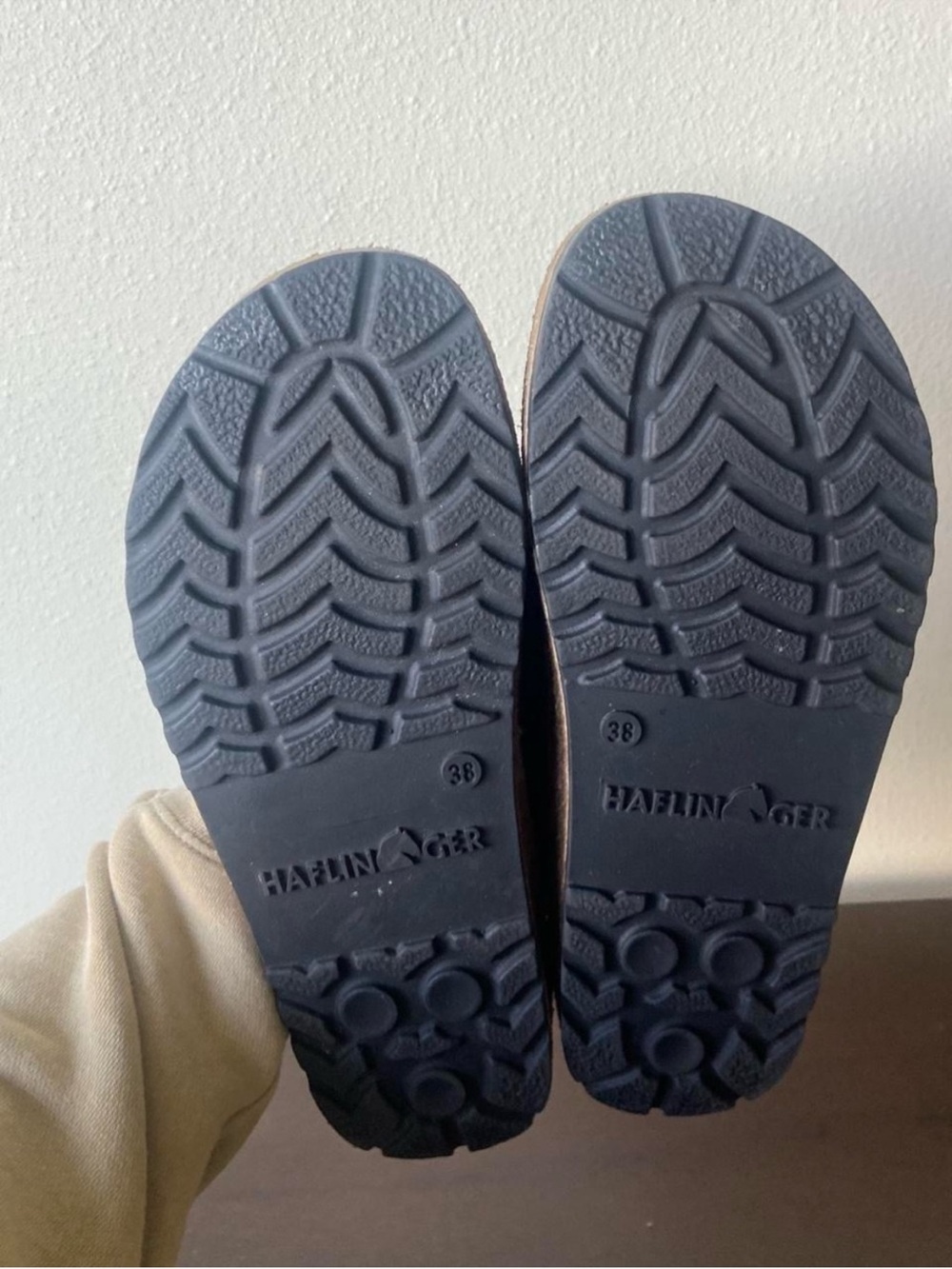 Haflinger “Neo” Black Slip-On Mules - Picture 5 of 6